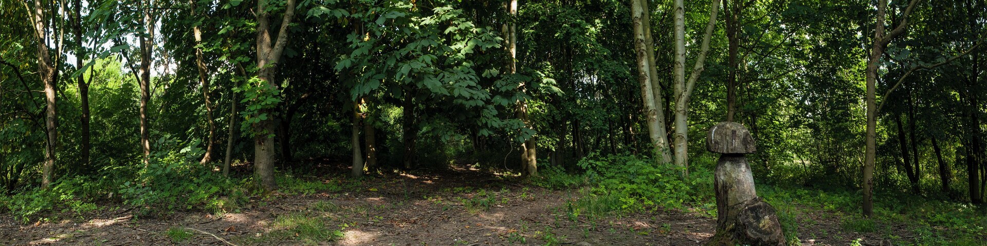 moses gate mushroom sculputre