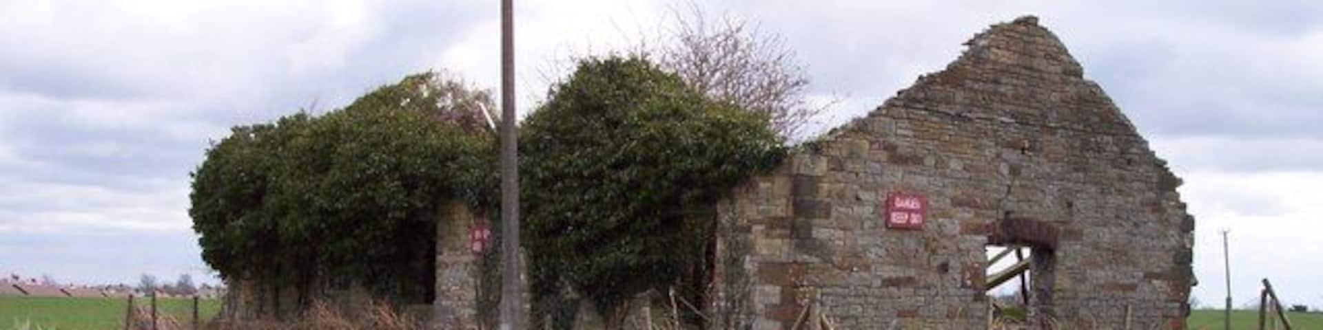 Derelict Farm Buildings These buildings appear to be good sanctuary for wildlife!