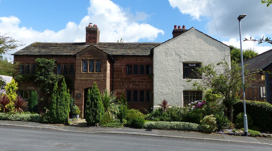 This is a photo of listed building number 1139323. Grade II listed 17th-century building in Thelwall, Cheshire.