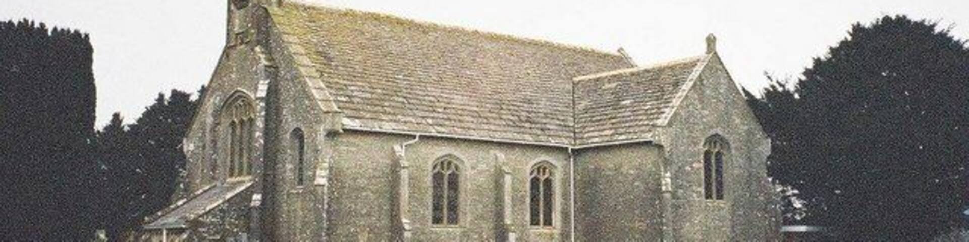 Parish church of St John the Evangelist, Holdenhurst, Dorset, seen from the south