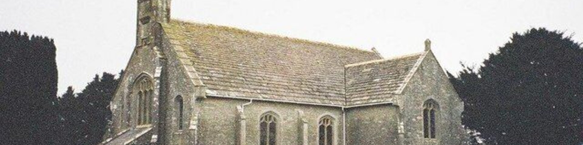 Parish church of St John the Evangelist, Holdenhurst, Dorset, seen from the south