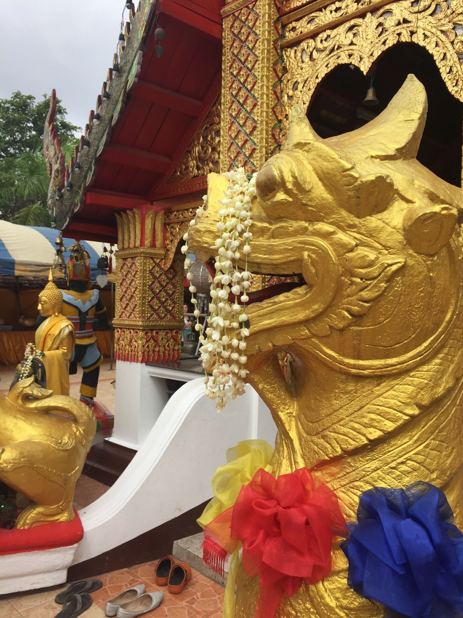 Wat Phrathat Doi Kham. 