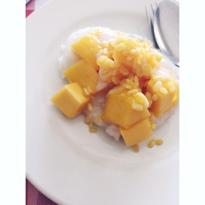 Mango sticky rice