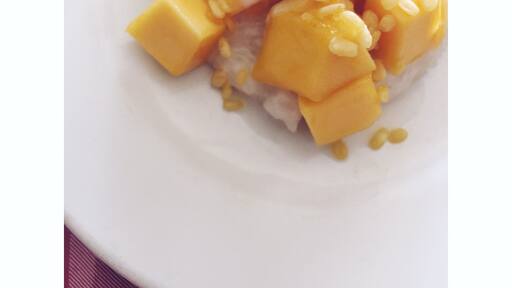 Mango sticky rice