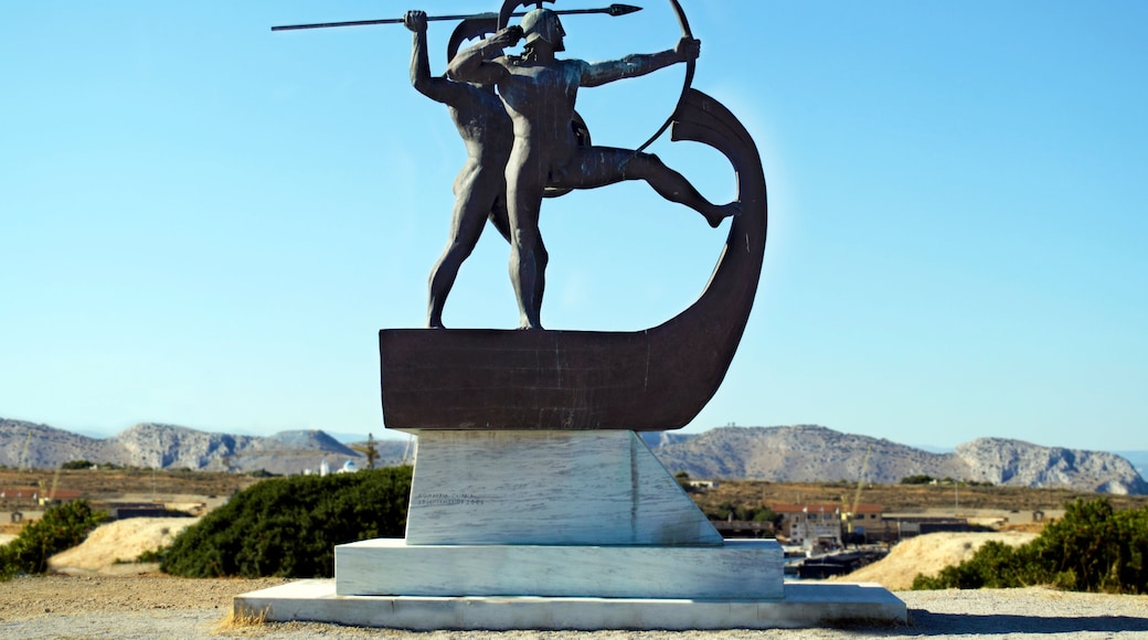 monument of the battle of Salamis Greece