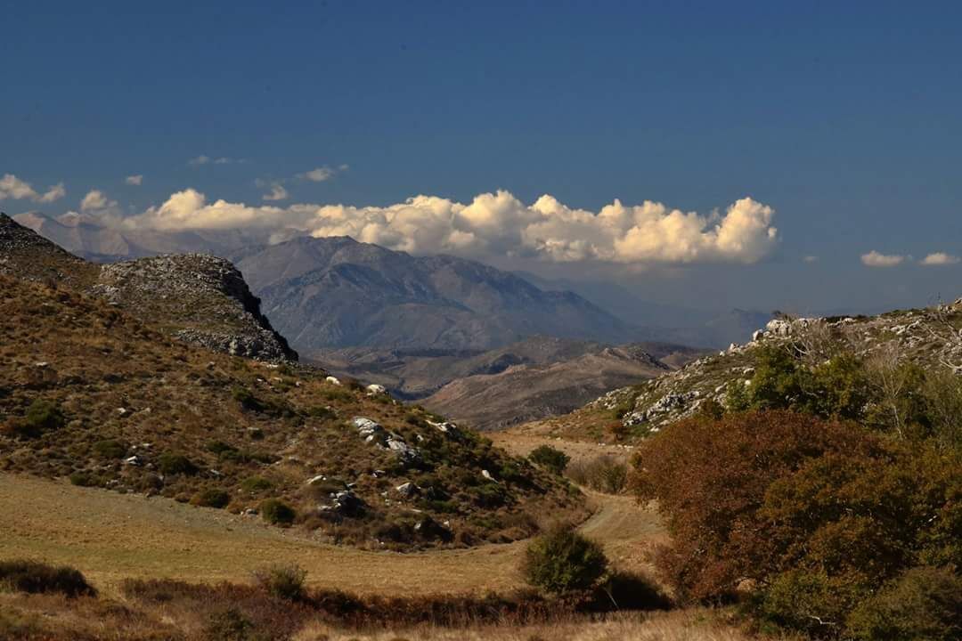 The plateau of Γιους Κάμπος above Silicon in Rethymno, Crete is one of the most beautiful places on the island