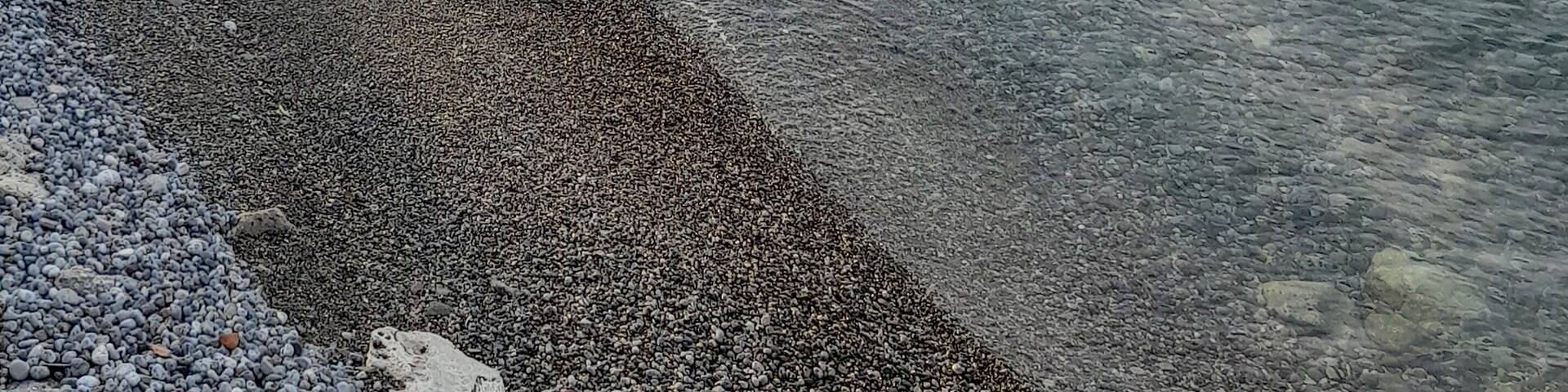 Derveni beach in Corinthia. Peloponnese,Greece