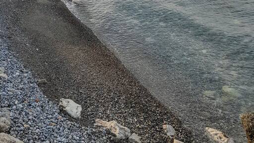 Derveni beach in Corinthia. Peloponnese,Greece