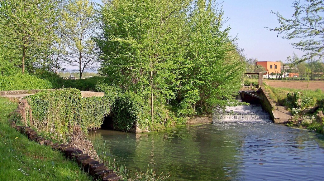 Il vaso Orso dove sottopassa la navazza del vaso Fiume a Poncarale.