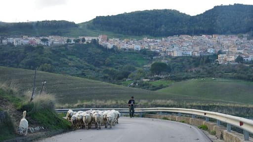 view of Contessa Entellina, Palermo, Sicily