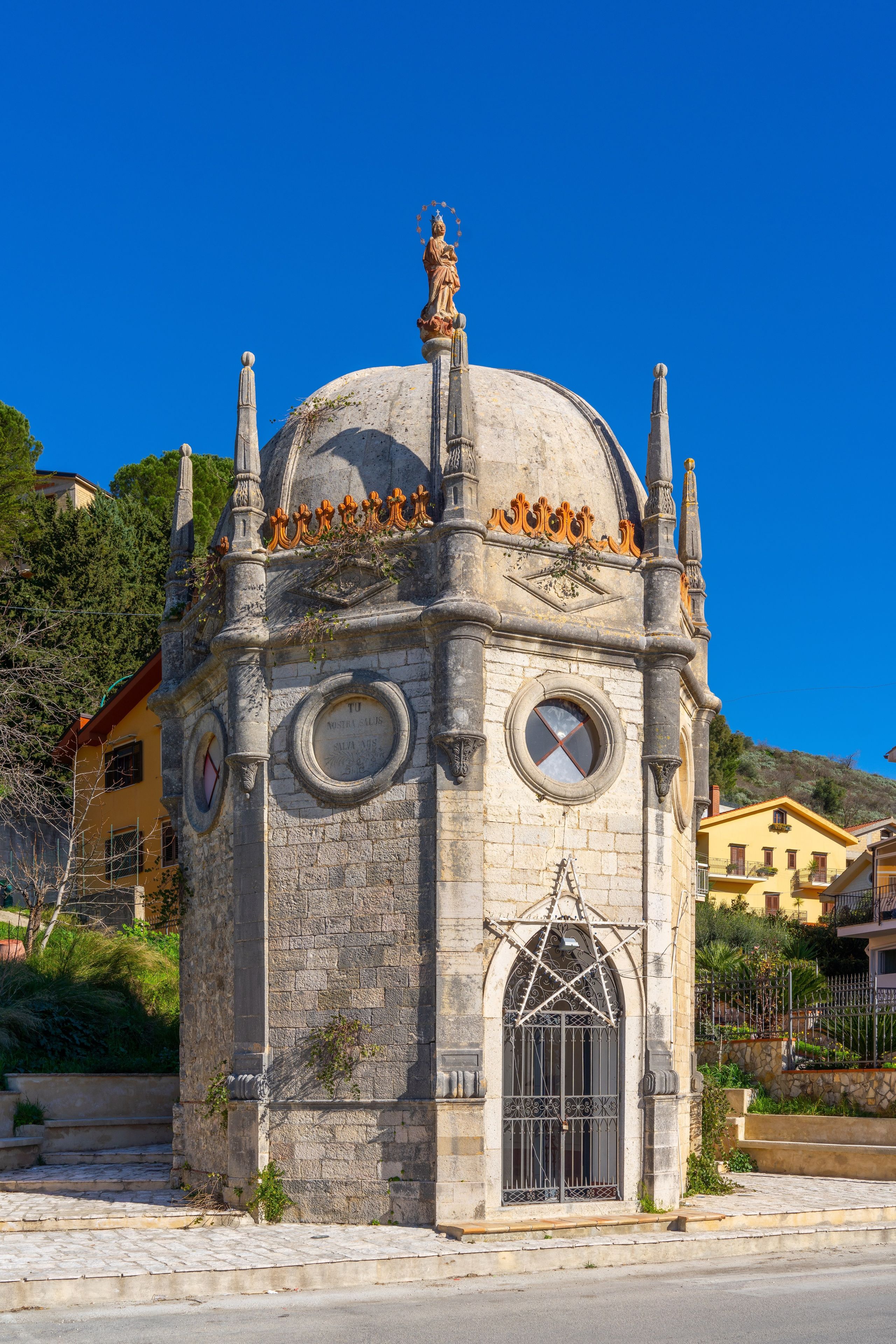 Our Lady of Trapani Chapel, Cappella della Madonna di Trapani, Bisacquino, Palermo, Sicily, Italy