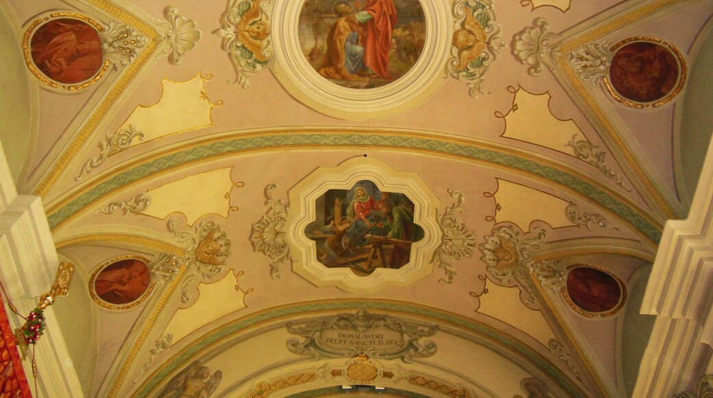 Pfarrkirche St. Peter und Paul in Welschellen: Deckenfresken