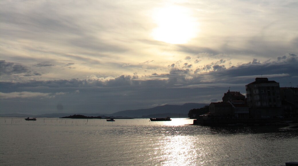 Ria de Arousa atardecer.