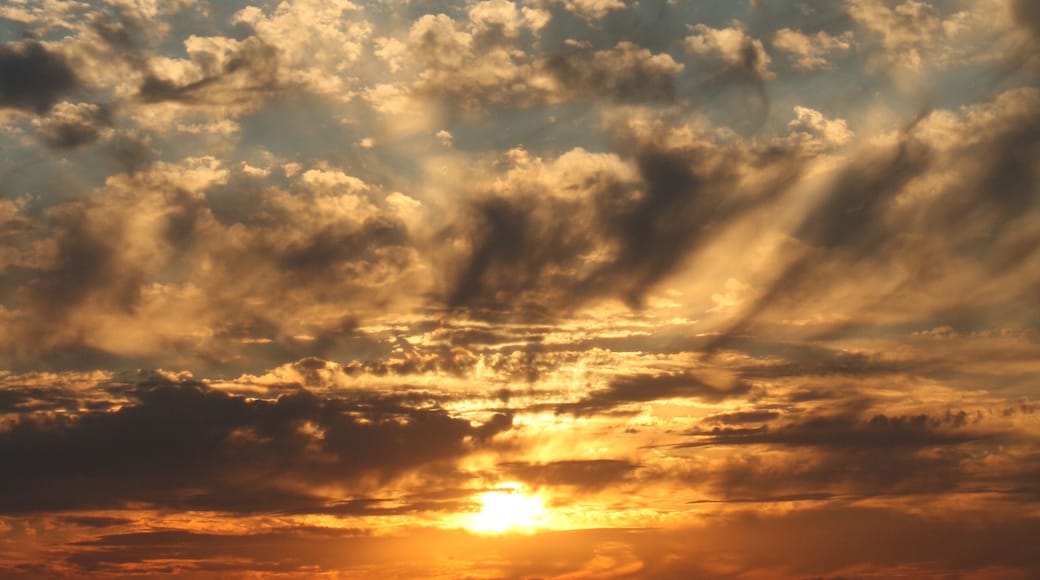 atardecer desde casa,,, suroeste de madrid
