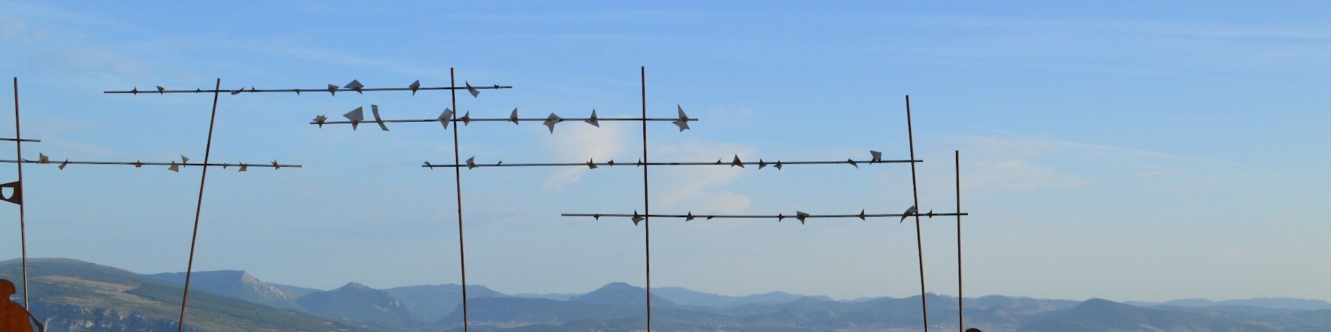 The pilgrim monument at the peak of the mountain, over looking some beautiful scenery.
#Camino #Spain #Travel