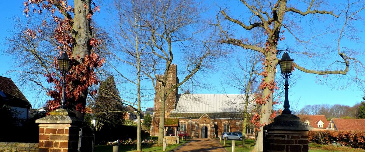 New St Mary's Church. Built in 1840 to replace the old one. Old St Mary's is now a ruin.