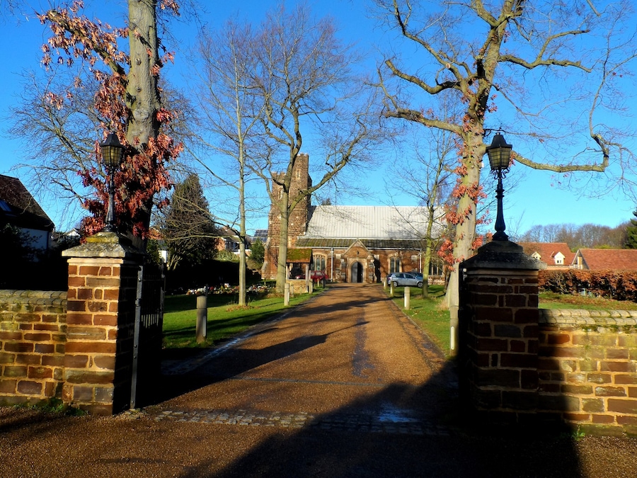New St Mary's Church. Built in 1840 to replace the old one. Old St Mary's is now a ruin.