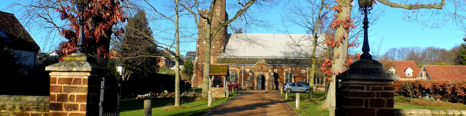 New St Mary's Church. Built in 1840 to replace the old one. Old St Mary's is now a ruin.