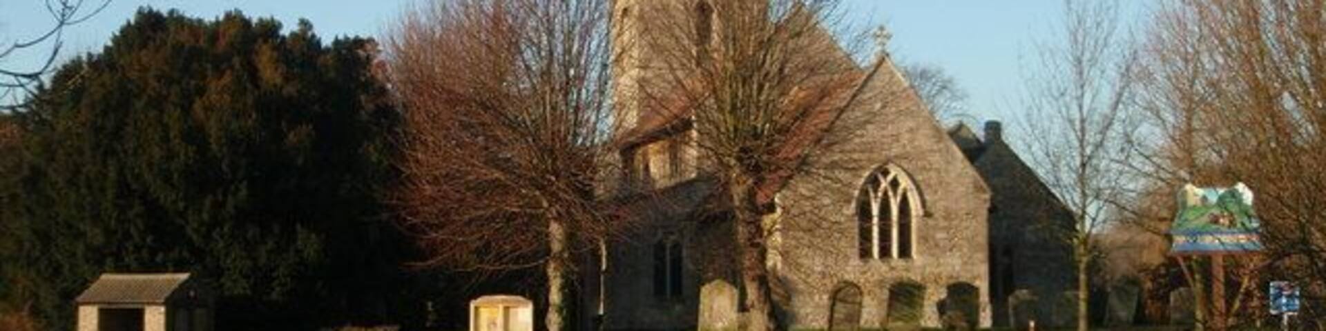 St Margret's parish church, Upton, Cambridgeshire (formerly Huntingdonshire), seen from east-southeast