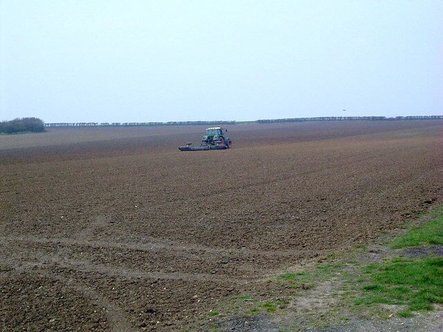 Harrowing Preparing for Spring planting