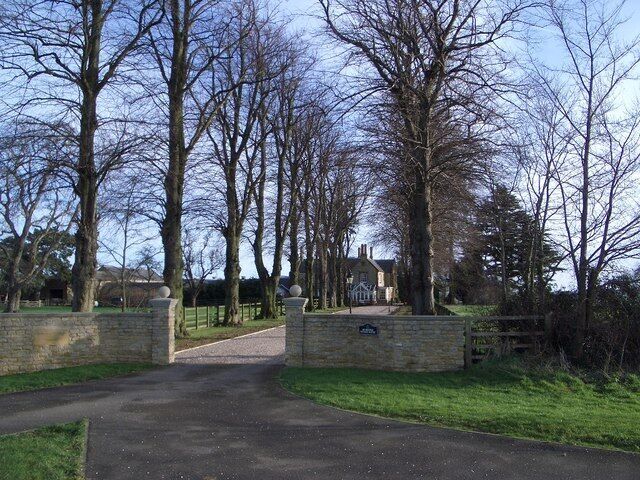 Irchester Grange House Entrance Irchester Grange House is located amongst the fields to the south of Irchester, along the back road to Farndish and closeby to the intrusive communications mast.