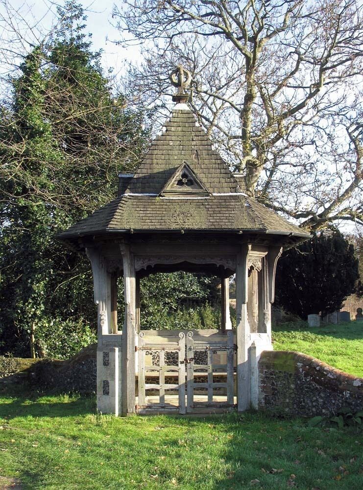 St Andrew, Kilverstone, Norfolk - Lych gate