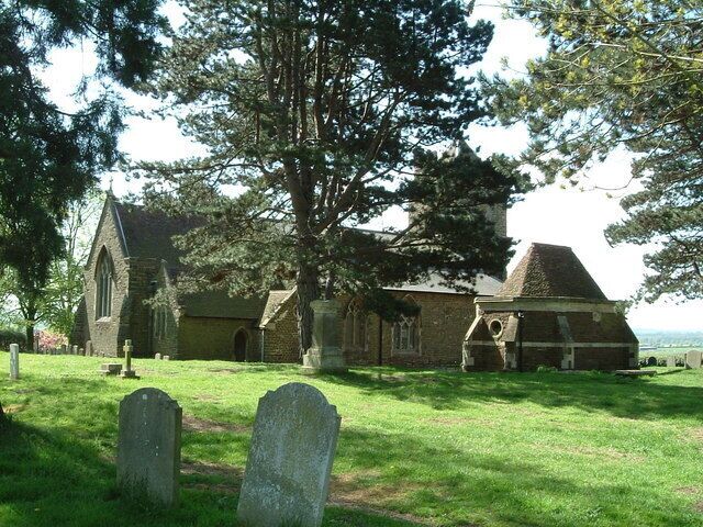 St. Mary the Virgin, Maulden. This is a far more substantial church than it seems at first sight. The tower is only quite small but it has side aisles and other additions. It also has the curious detached building seen here on the right, which is the Ailesbury family mausoleum. This church has its own website ! http://www.stmarysmaulden.org/