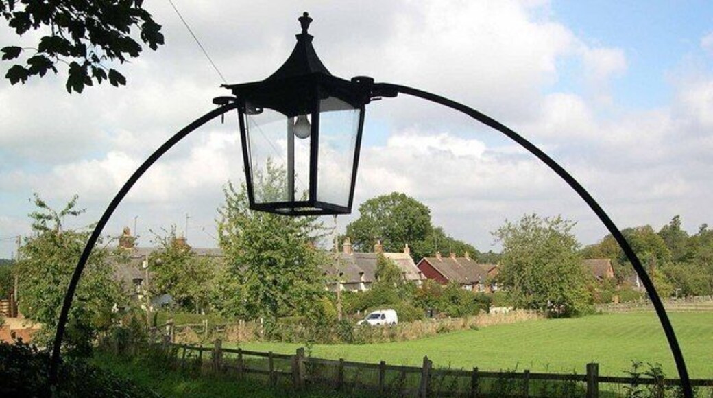 Melchbourne - View of Park Road from the Church
