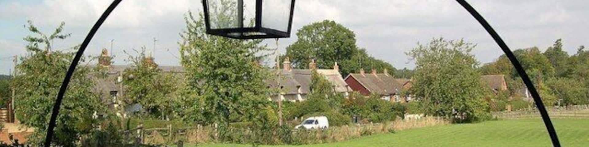 Melchbourne - View of Park Road from the Church