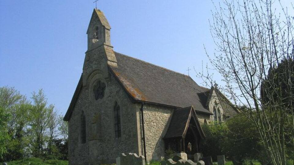 Childerditch Parish church. Alternative view of the church to previous photograph