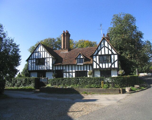 'Wallets', The Green, Great Warley. Great Warley used to be on the Walsingham to Canterbury pilgrim's way, and it is thought that this house was the last place they stayed before crossing the Thames marshes. Local legend has it that the name comes from the fact that pilgrims left their purses and wallets for safe-keeping. However the more likely explanation is from the medieval term 'waylet' for a cross roads.