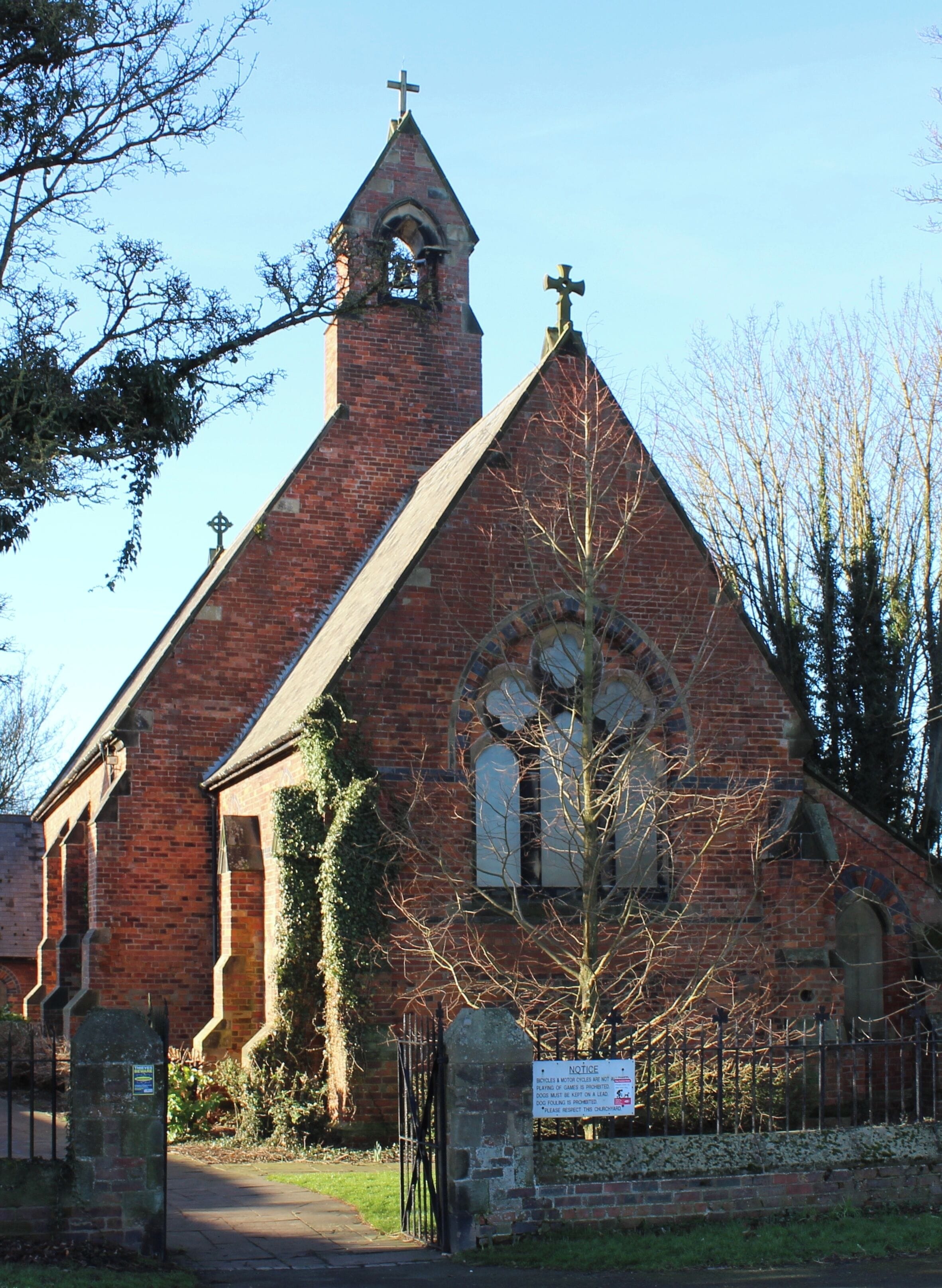 Old church in nice surroundings 