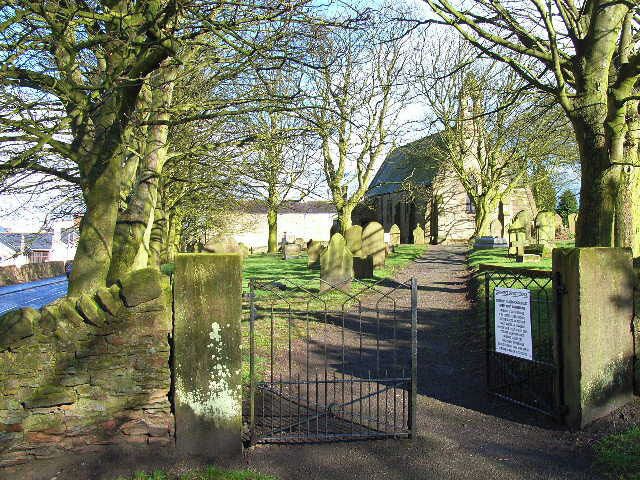Parish church of St Michael and All Angels, Esh, County Durham, seen from the west