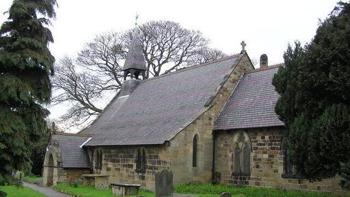 St. Eloy's Church: Great Smeaton. St. Eloy's Great Smeaton : Restored in 1862 by Edmund Street 1824-1881, famous for his 'High Victorian' restoration of many churches (with unusual open belfry). St.Eloy was a French Missionary Bishop (d.c658) Patron saint of metalworkers, blacksmiths etc.