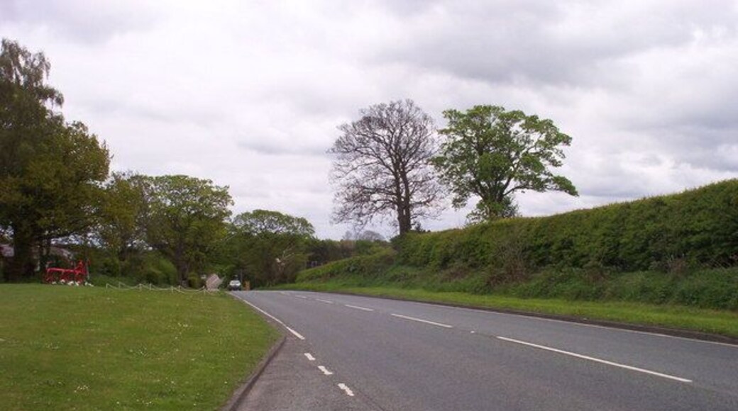 Barmoor Bank. This stretch of the A192 is known as Barmoor Bank.