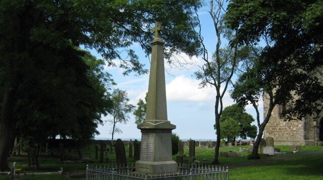 Kirk Merrington War Memorial In this County Durham village situated in the Parish Churchyard