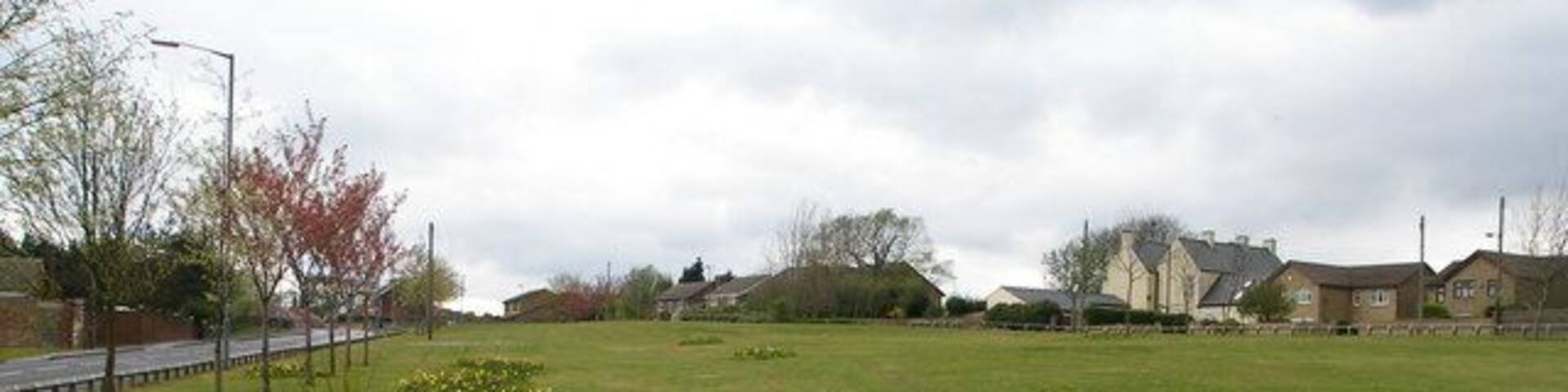 Village green at Thornley