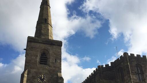 A stunning church in a fantastic little location.