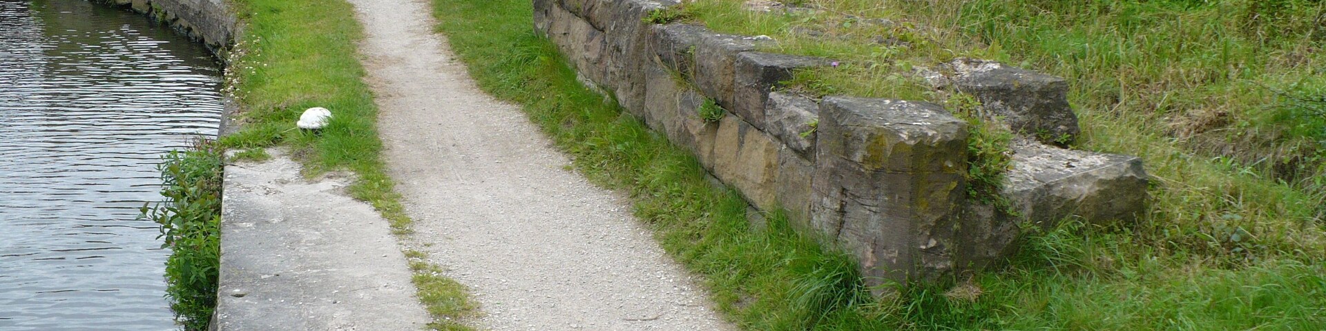 Remains of bridge, Eastwood Lock Remains of an old bridge by Eastwood Lock on the Erewash Canal. The Erewash Valley was a key industrial site, with the canals and railways linking here, plus at least one colliery by the Erewash River. This bridge used to carry one of the railways linking the canal, the colliery and the main rail network.