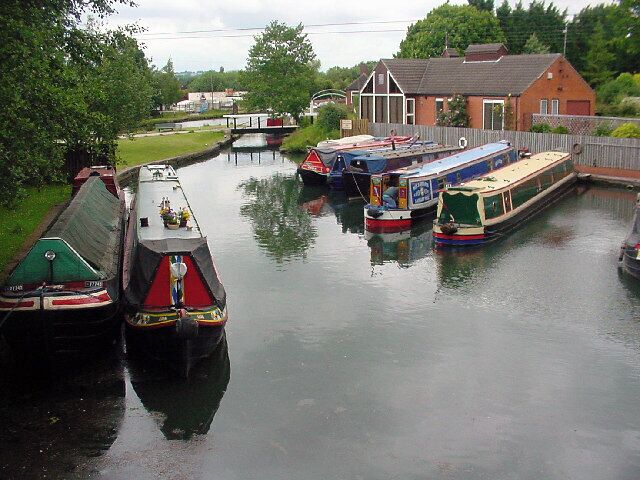 Great Northern Basin Langley Mill. The meeting point of the Cromford, Erewash and Nottingham canals. Restored and reopened 1973. Picture by Tom