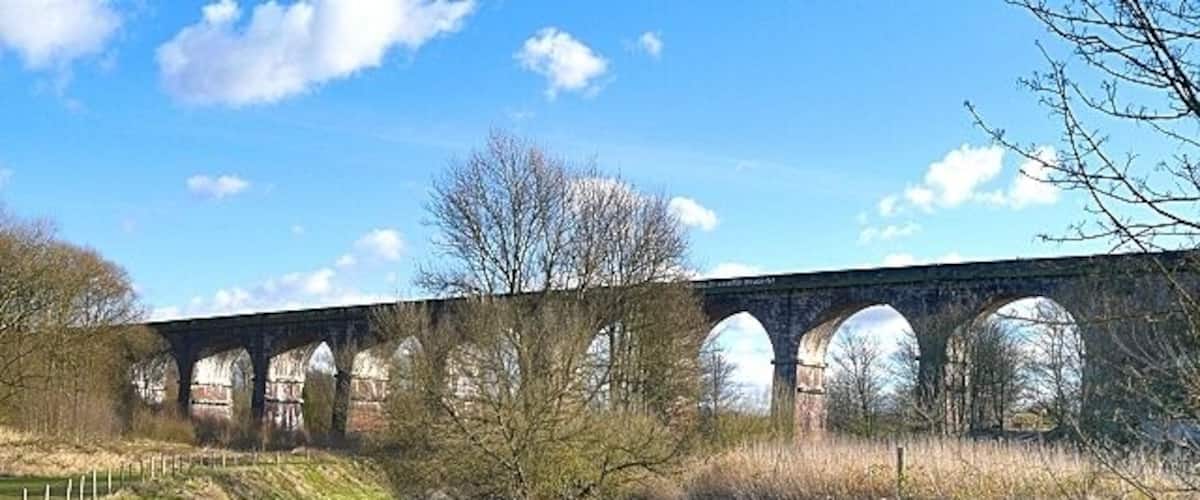 Sankey Viaduct aka the Nine Arches, St Helens, Merseyside