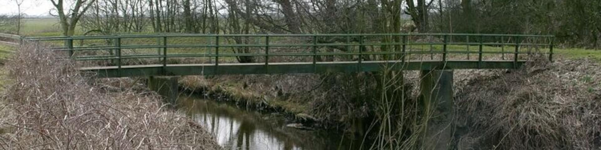 Roe Bridge A footbridge which crosses the River Brock