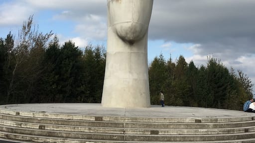 Had a lovely bike ride to The Dream today.