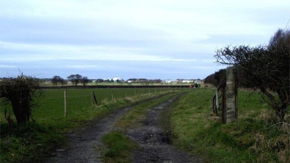 Track off Crank Road, Crank