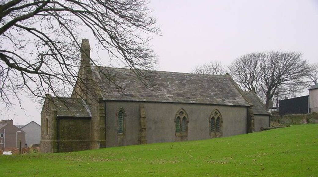 Flimby Church. A rather plain and sombre edifice.