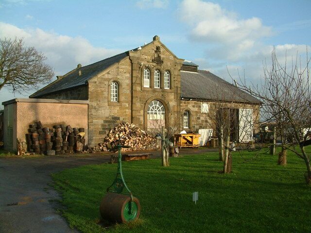 Disused Pumping Station Located at the south end of Engine Lane, where the main sluice meets the River Alt.