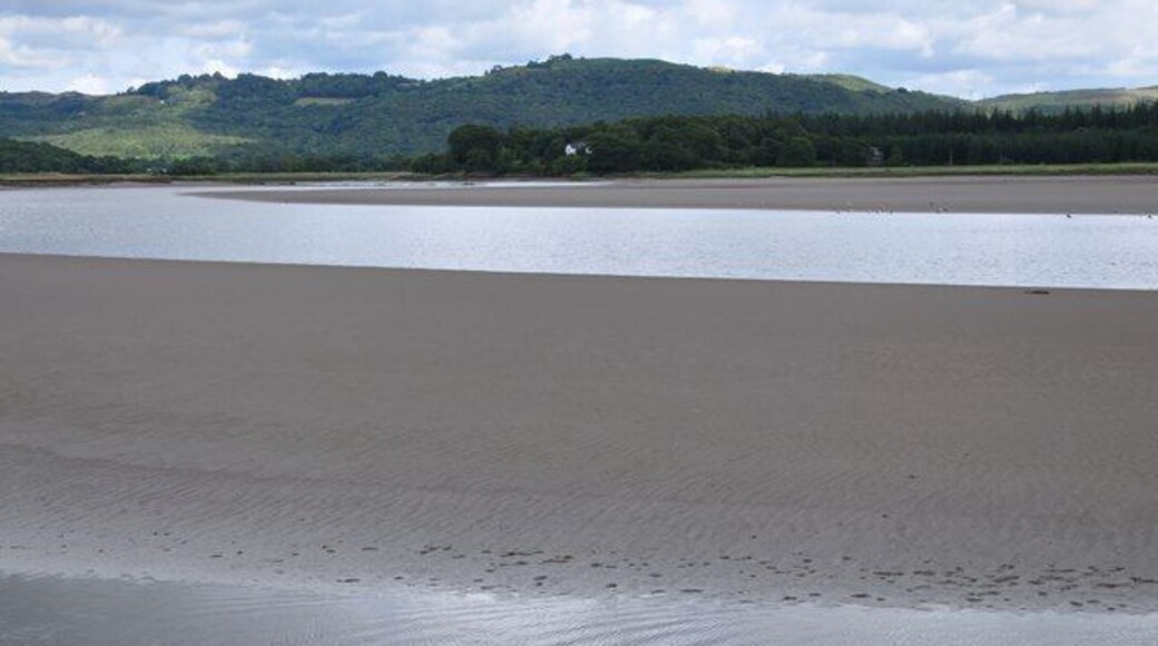 Levens Estuary View across the Levens estuary, near Greenodd, towards Lady Syke.