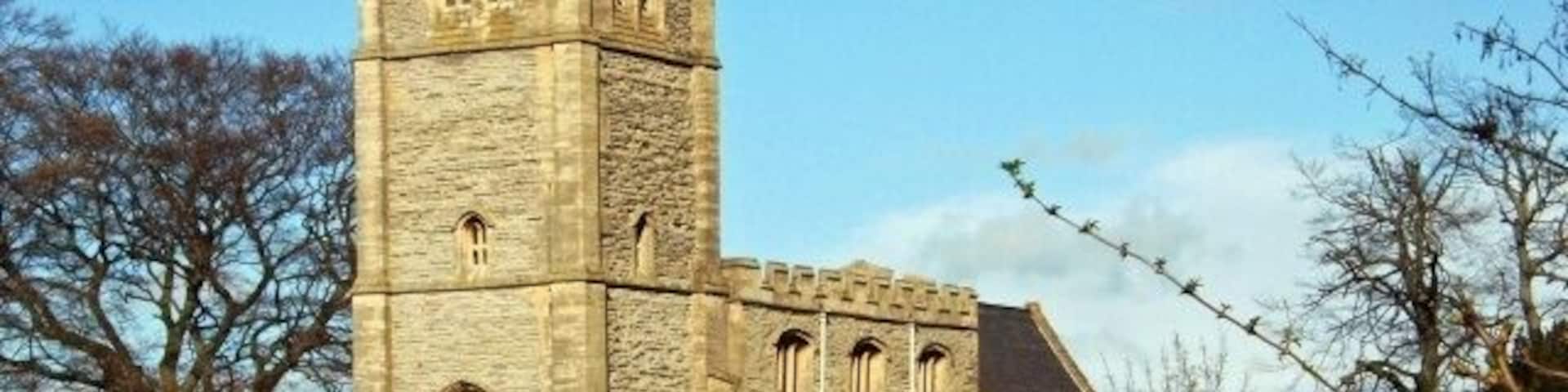 All Saints parish church, Hawton, Nottinghamshire, seen from the southwest