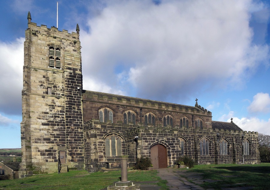 Photograph of St Michael's Church, Mottram in Longdendale, Greater Manchester, England