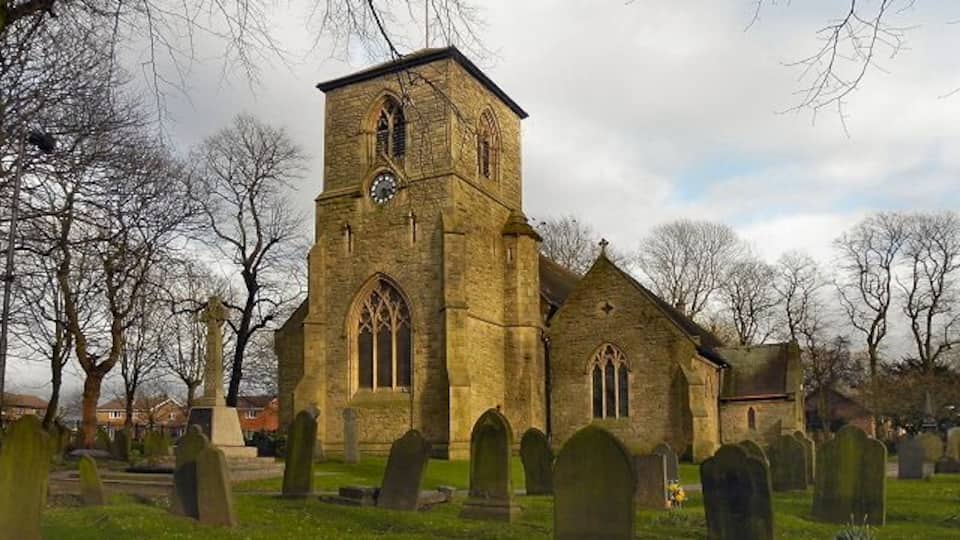 Photograph of St Thomas' Church, Golborne, Greater Manchester, England